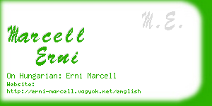 marcell erni business card